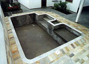 Passo 4 da troca do revestimento vinil da piscina