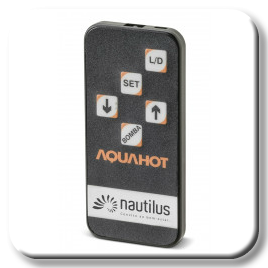 CONTROLE REMOTO SEM FIO NAUTILUS PARA COMANDO DA BOMBA DE CALOR NAUTILUS